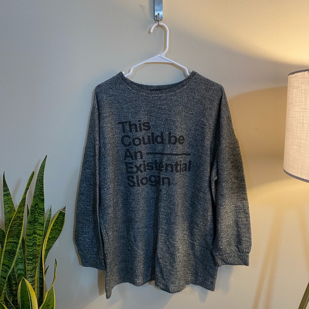 Zara crewneck top